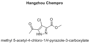 methyl 5-acetyl-4-chloro-1H-pyrazole-3-carboxylate