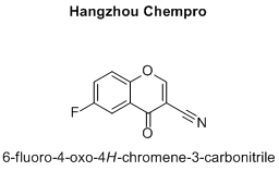 6-fluoro-4-oxo-4H-chromene-3-carbonitrile