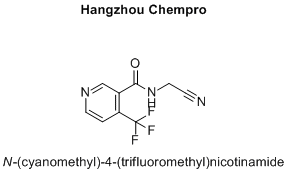 N-(cyanomethyl)-4-(trifluoromethyl)nicotinamide