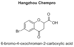 6-bromo-4-oxochroman-2-carboxylic acid