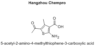 5-acetyl-2-amino-4-methylthiophene-3-carboxylic acid