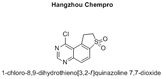 1-chloro-8,9-dihydrothieno[3,2-f]quinazoline 7,7-dioxide