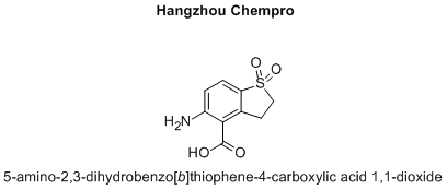 5-amino-2,3-dihydrobenzo[b]thiophene-4-carboxylic acid 1,1-dioxide