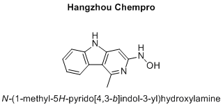 N-(1-methyl-5H-pyrido[4,3-b]indol-3-yl)hydroxylamine