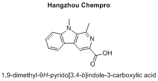 1,9-dimethyl-9H-pyrido[3,4-b]indole-3-carboxylic acid