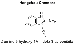 2-amino-5-hydroxy-1H-indole-3-carbonitrile