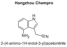 2-(4-amino-1H-indol-3-yl)acetonitrile