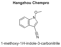 1-methoxy-1H-indole-3-carbonitrile