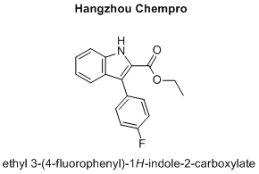 ethyl 3-(4-fluorophenyl)-1H-indole-2-carboxylate
