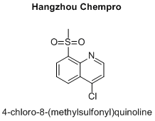 4-chloro-8-(methylsulfonyl)quinoline