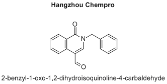 2-benzyl-1-oxo-1,2-dihydroisoquinoline-4-carbaldehyde