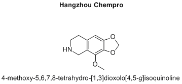 4-methoxy-5,6,7,8-tetrahydro-[1,3]dioxolo[4,5-g]isoquinoline