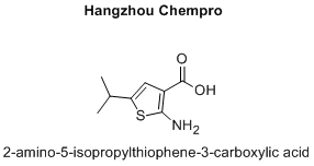 2-amino-5-isopropylthiophene-3-carboxylic acid