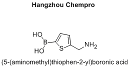 (5-(aminomethyl)thiophen-2-yl)boronic acid