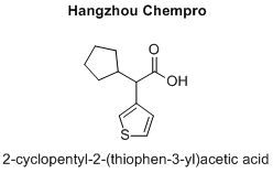 2-cyclopentyl-2-(thiophen-3-yl)acetic acid