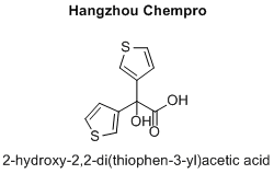 2-hydroxy-2,2-di(thiophen-3-yl)acetic acid