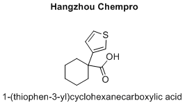 1-(thiophen-3-yl)cyclohexanecarboxylic acid