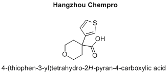 4-(thiophen-3-yl)tetrahydro-2H-pyran-4-carboxylic acid