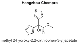 methyl 2-hydroxy-2,2-di(thiophen-3-yl)acetate