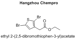 ethyl 2-(2,5-dibromothiophen-3-yl)acetate