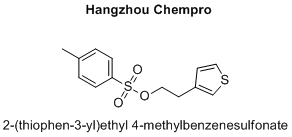 2-(thiophen-3-yl)ethyl 4-methylbenzenesulfonate