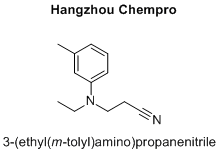 3-(ethyl(m-tolyl)amino)propanenitrile