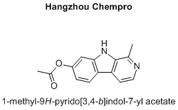 1-methyl-9H-pyrido[3,4-b]indol-7-yl acetate