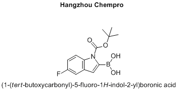 (1-(tert-butoxycarbonyl)-5-fluoro-1H-indol-2-yl)boronic acid