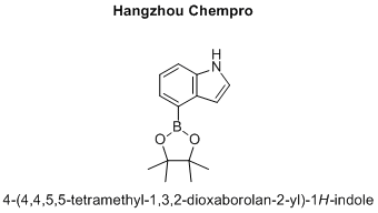 4-(4,4,5,5-tetramethyl-1,3,2-dioxaborolan-2-yl)-1H-indole