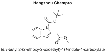 tert-butyl 2-(2-ethoxy-2-oxoethyl)-1H-indole-1-carboxylate