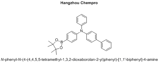 N-phenyl-N-(4-(4,4,5,5-tetramethyl-1,3,2-dioxaborolan-2-yl)phenyl)-[1,1'-biphenyl]-4-amine