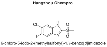 6-chloro-5-iodo-2-(methylsulfonyl)-1H-benzo[d]imidazole
