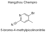 5-bromo-4-methylpicolinonitrile
