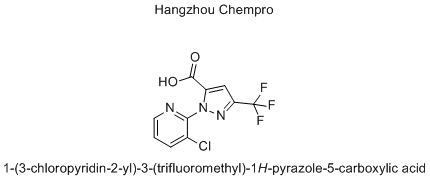 1-(3-chloropyridin-2-yl)-3-(trifluoromethyl)-1H-pyrazole-5-carboxylic acid