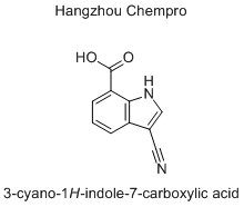 3-cyano-1H-indole-7-carboxylic acid