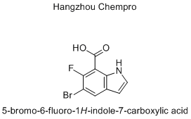 5-bromo-6-fluoro-1H-indole-7-carboxylic acid