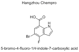 5-bromo-4-fluoro-1H-indole-7-carboxylic acid