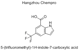 5-(trifluoromethyl)-1H-indole-7-carboxylic acid