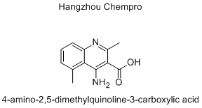 4-amino-2,5-dimethylquinoline-3-carboxylic acid