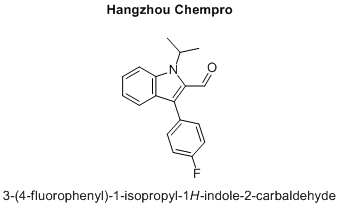 3-(4-fluorophenyl)-1-isopropyl-1H-indole-2-carbaldehyde