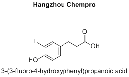 3-(3-fluoro-4-hydroxyphenyl)propanoic acid