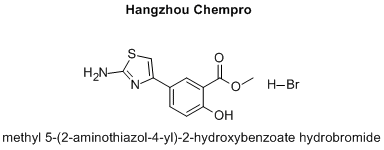 methyl 5-(2-aminothiazol-4-yl)-2-hydroxybenzoate hydrobromide