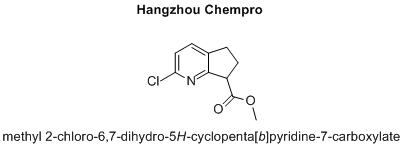 methyl 2-chloro-6,7-dihydro-5H-cyclopenta[b]pyridine-7-carboxylate