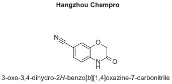 3-oxo-3,4-dihydro-2H-benzo[b][1,4]oxazine-7-carbonitrile