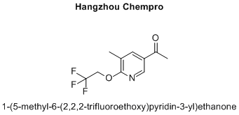 1-(5-methyl-6-(2,2,2-trifluoroethoxy)pyridin-3-yl)ethanone
