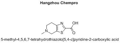 5-methyl-4,5,6,7-tetrahydrothiazolo[5,4-c]pyridine-2-carboxylic acid