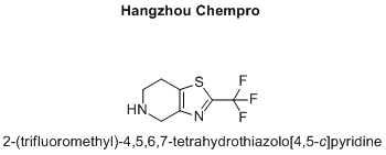 2-(trifluoromethyl)-4,5,6,7-tetrahydrothiazolo[4,5-c]pyridine