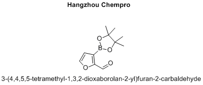 3-(4,4,5,5-tetramethyl-1,3,2-dioxaborolan-2-yl)furan-2-carbaldehyde