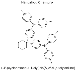 4,4,-(cyclohexane-1,1-diyl)bis(N,N-di-p-tolylaniline)
