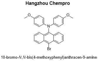 10-bromo-N,N-bis(4-methoxyphenyl)anthracen-9-amine